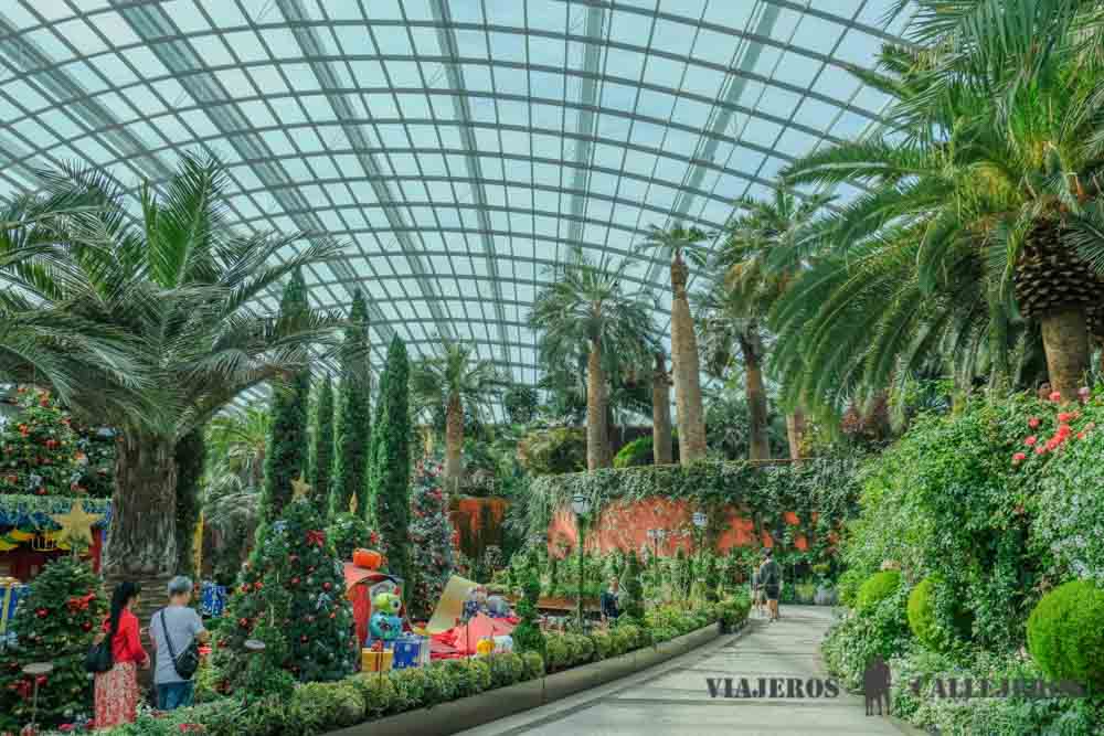 Flower Dome o cúpula de las flores