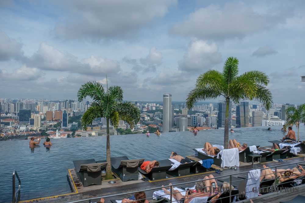 Piscina del Marina Bay Sands