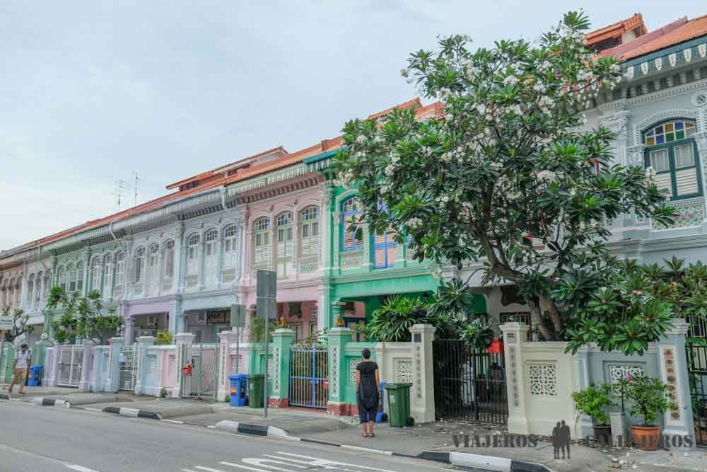 Koon Seng Road y las Casas Peranakan de Singapur