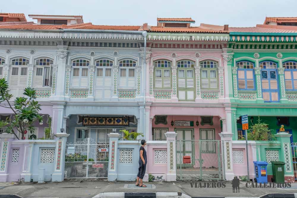 Koon Seng Road y las Casas Peranakan de Singapur