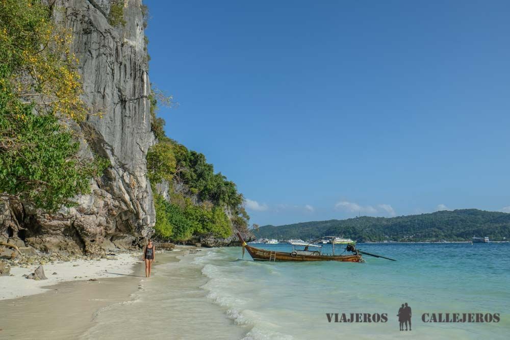 Monkey Beach, uno de los lugares que ver en Phi Phi