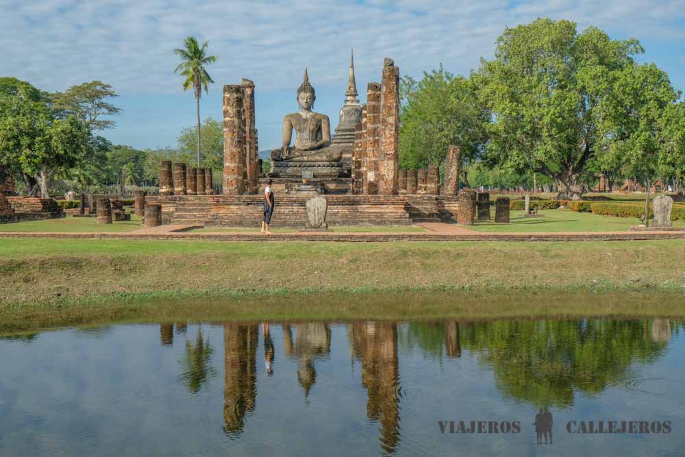 Wat Mahathat, uno de los lugares que ver en Sukhothai