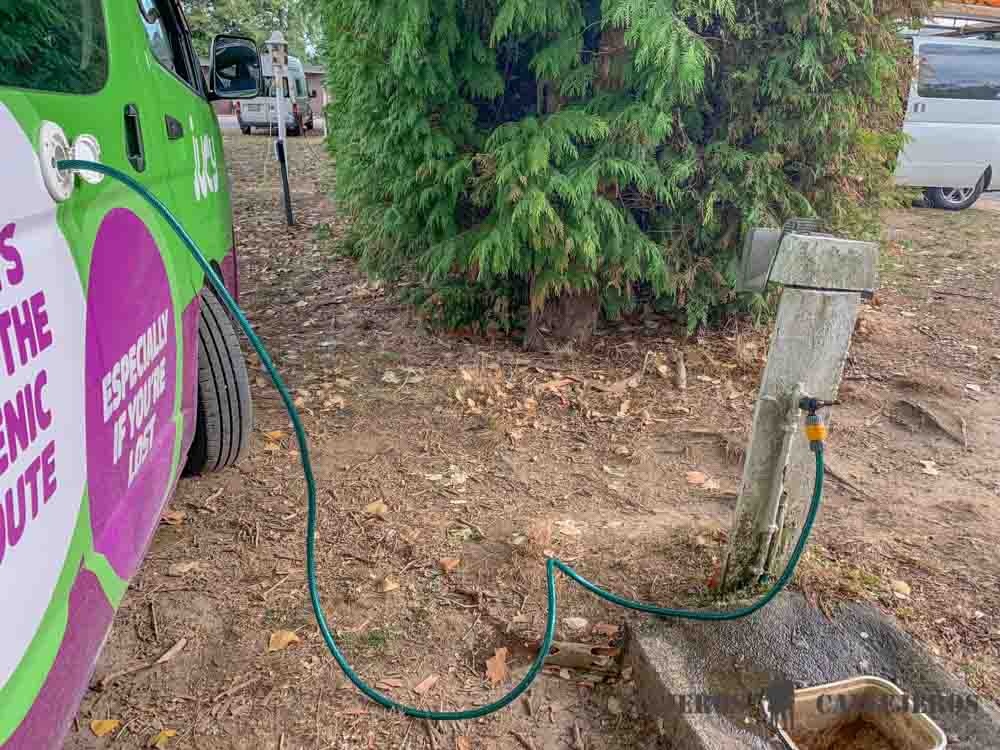 Llenar depósito de agua