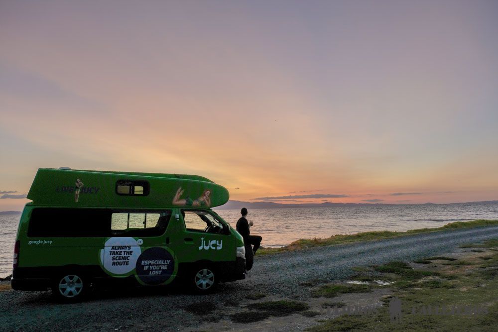 Atardecer en Nueva Zelanda