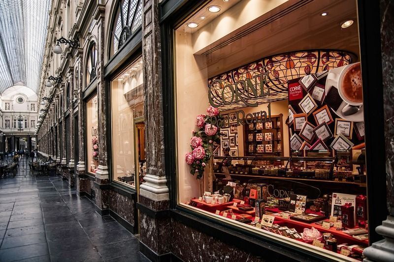 Visitar las Galerías Saint Hubert en el Bruselas en dos días