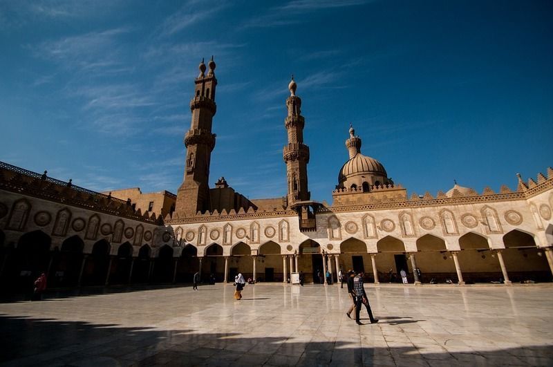 Mezquita de al-Azhar, uno de los lugares que ver en El Cairo