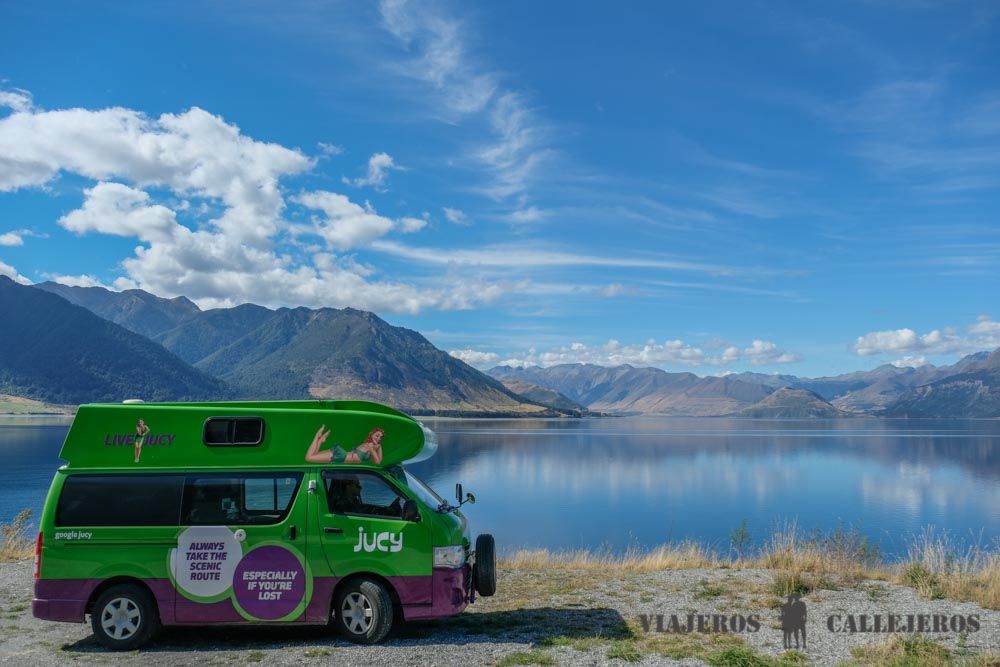 Alquilar autocaravana Jucy en Nueva Zelanda