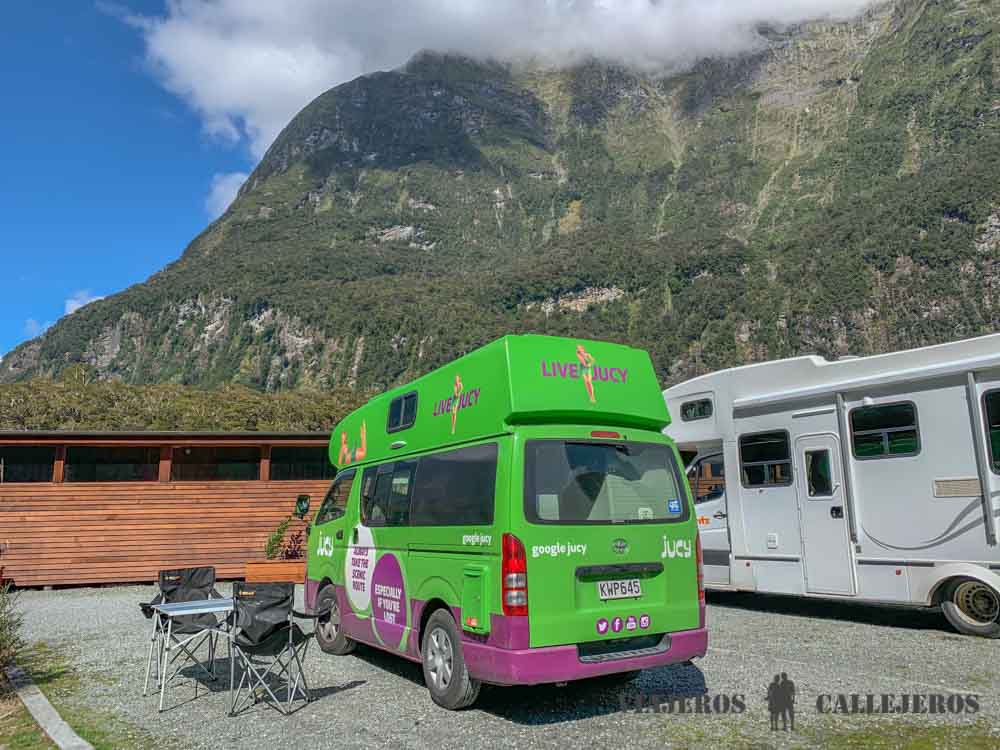 Camping en Nueva Zelanda