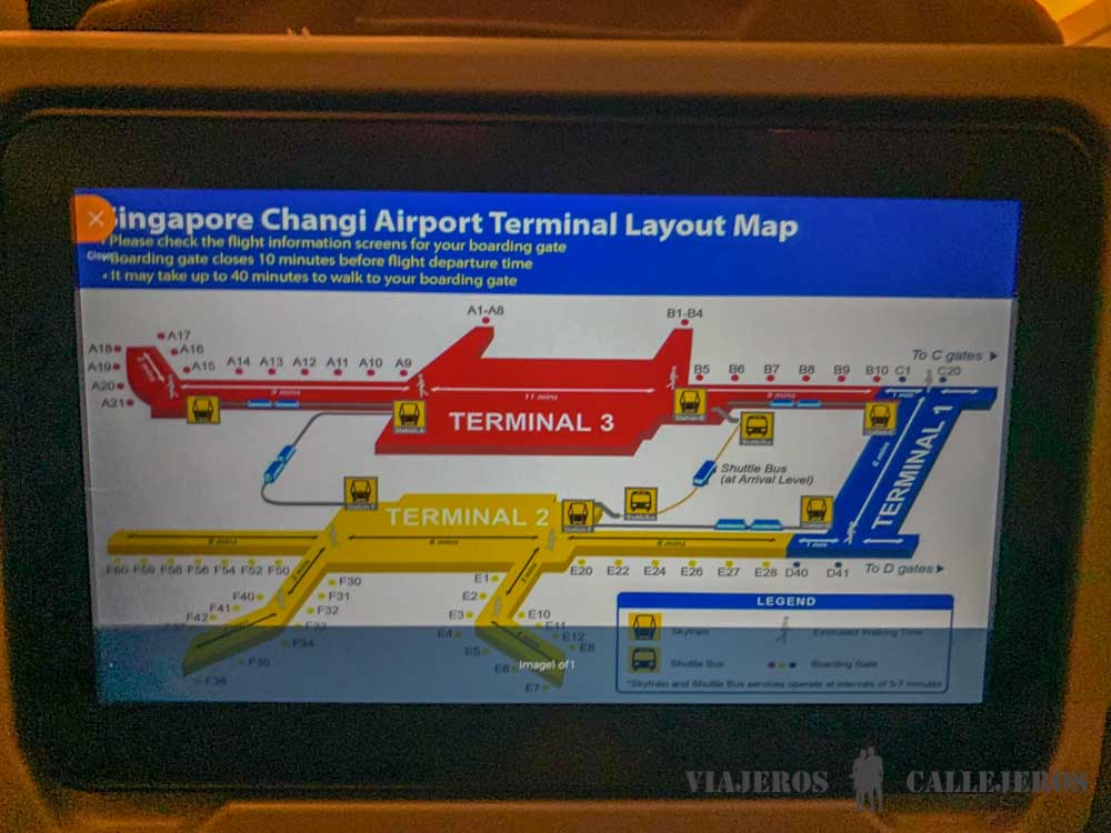 Tránsito en Singapur