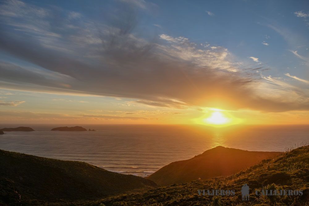 Atardecer en Cabo Reinga