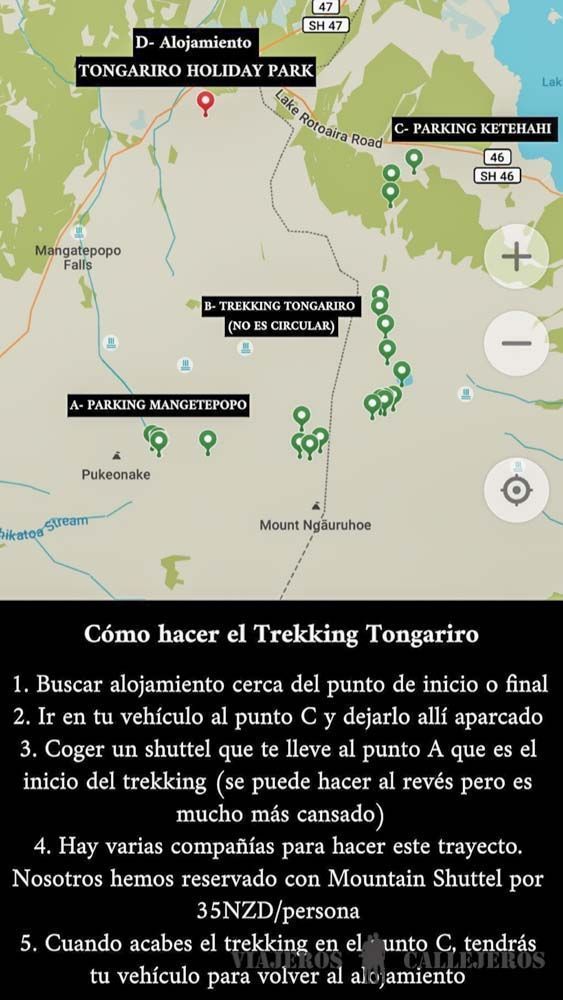 Cómo hacer en Trekking Tongariro