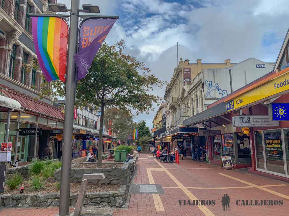 Cuba Street en Wellington