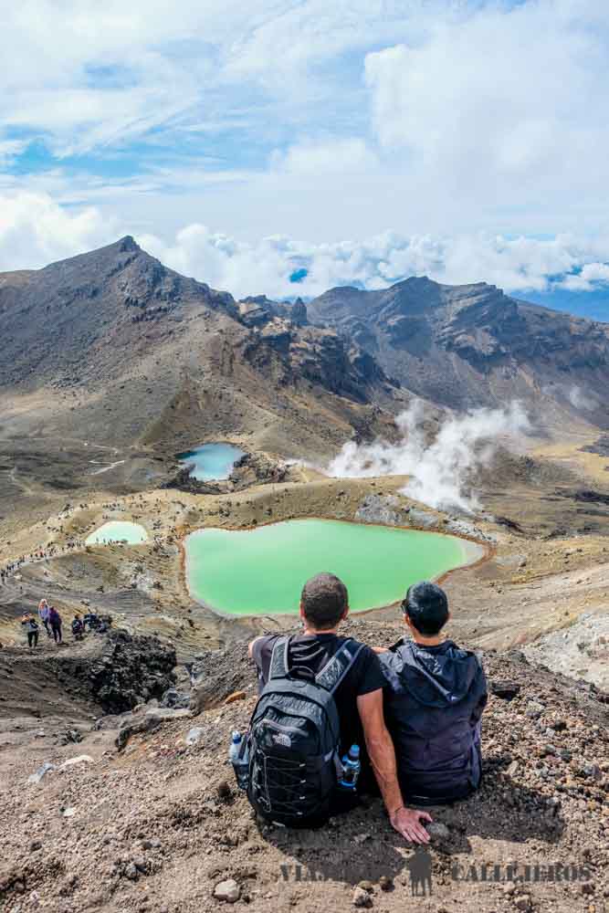 Trekking Tongariro en Nueva Zelanda