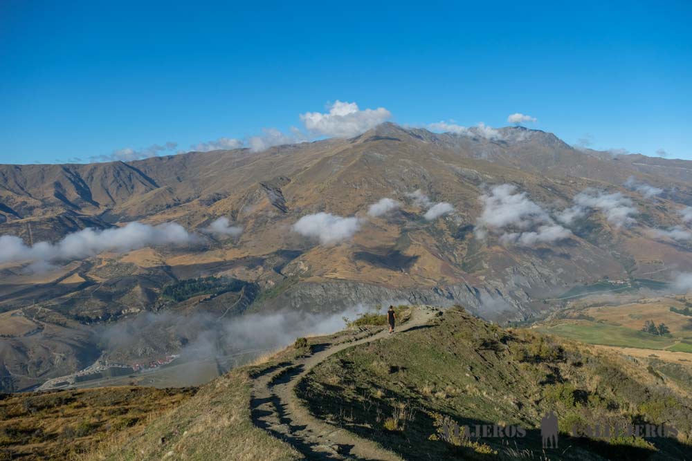 Miradores en la carretera de Wanaka a Glenorchy
