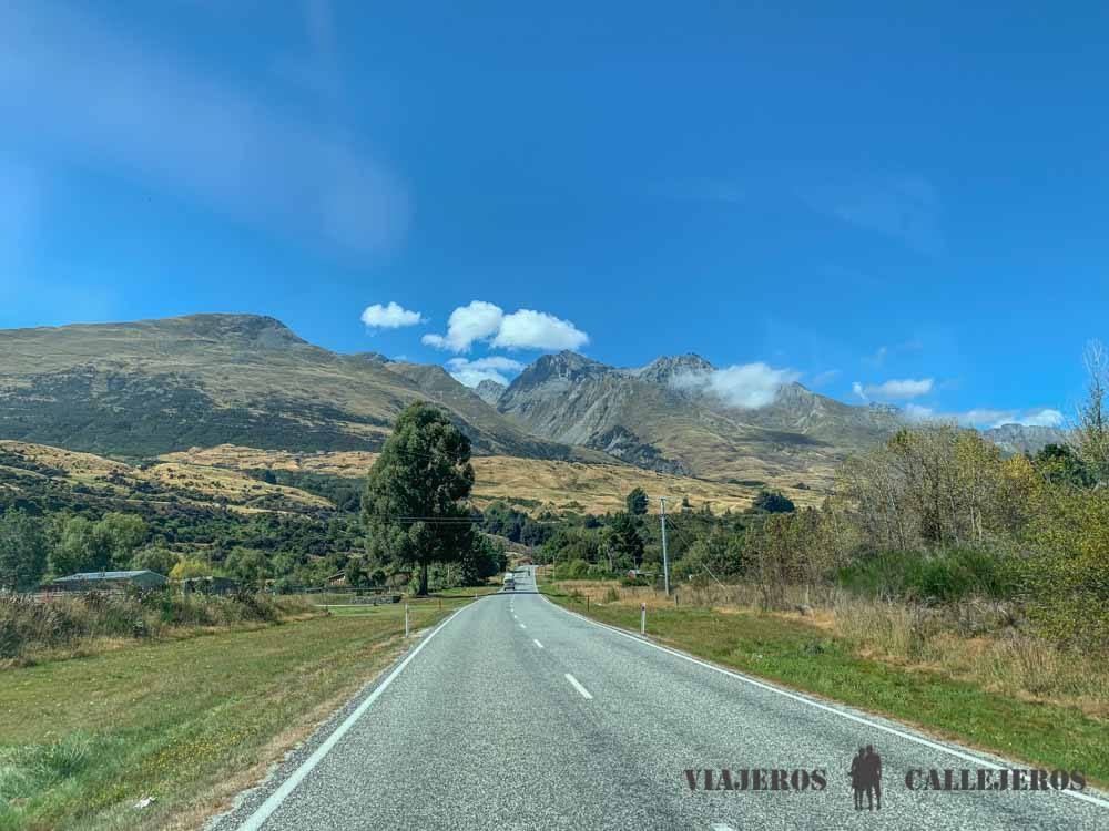 Camino a Glenorchy