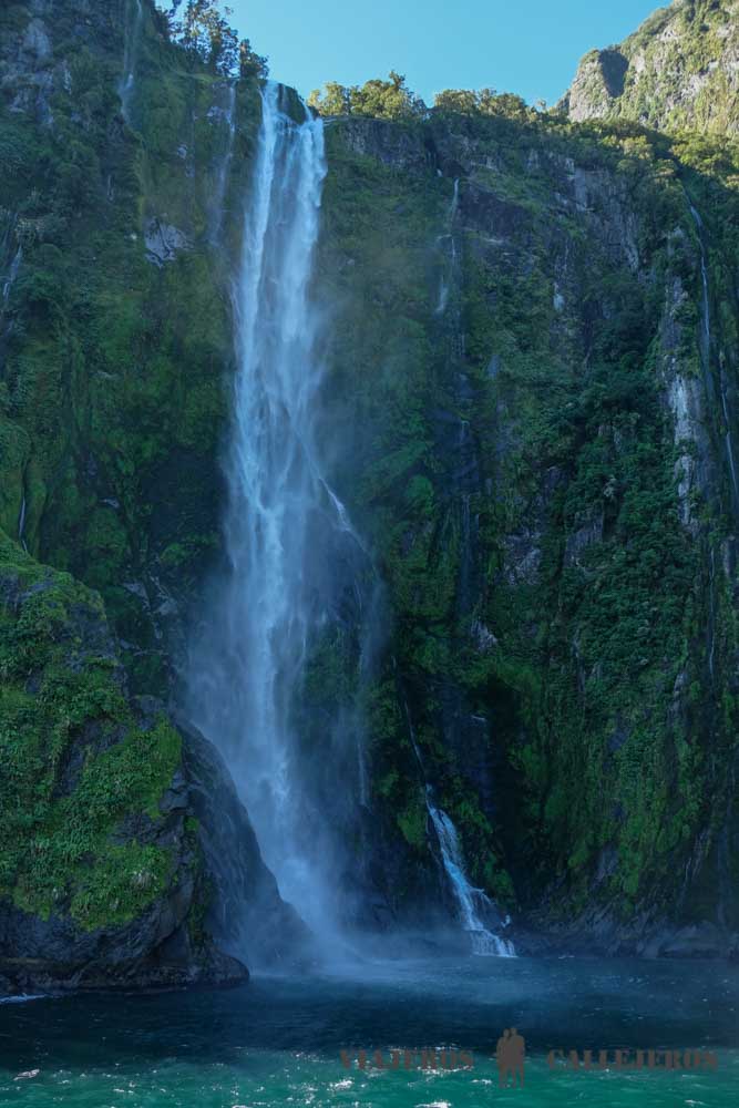 Cascada en Milford Sound