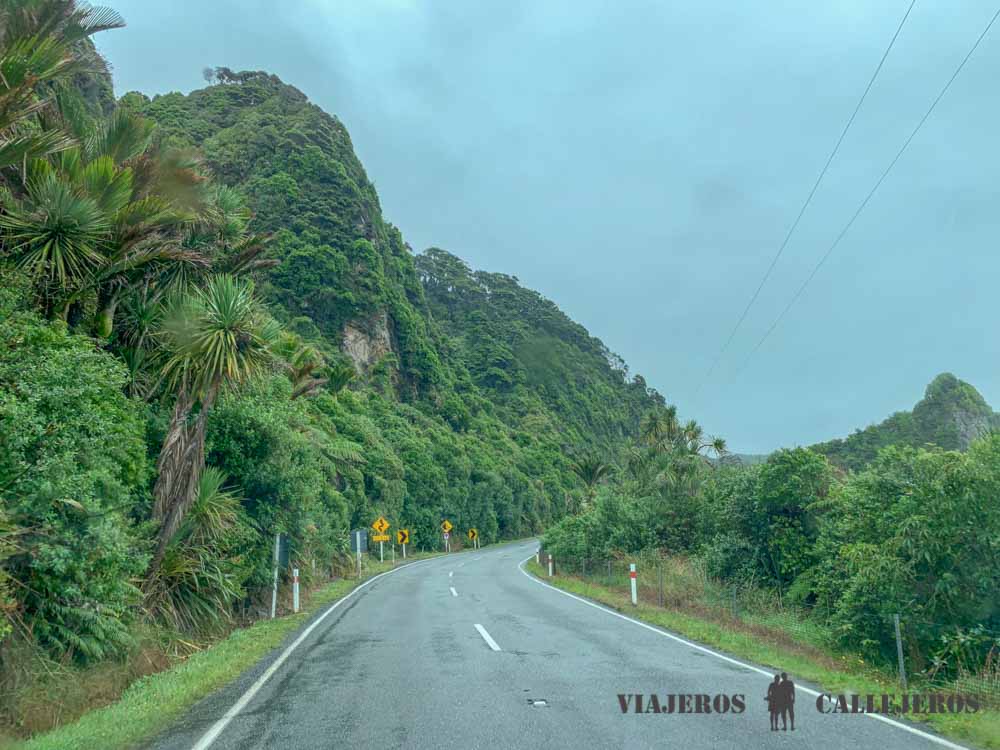 Ruta por la Costa Oeste de Nueva Zelanda