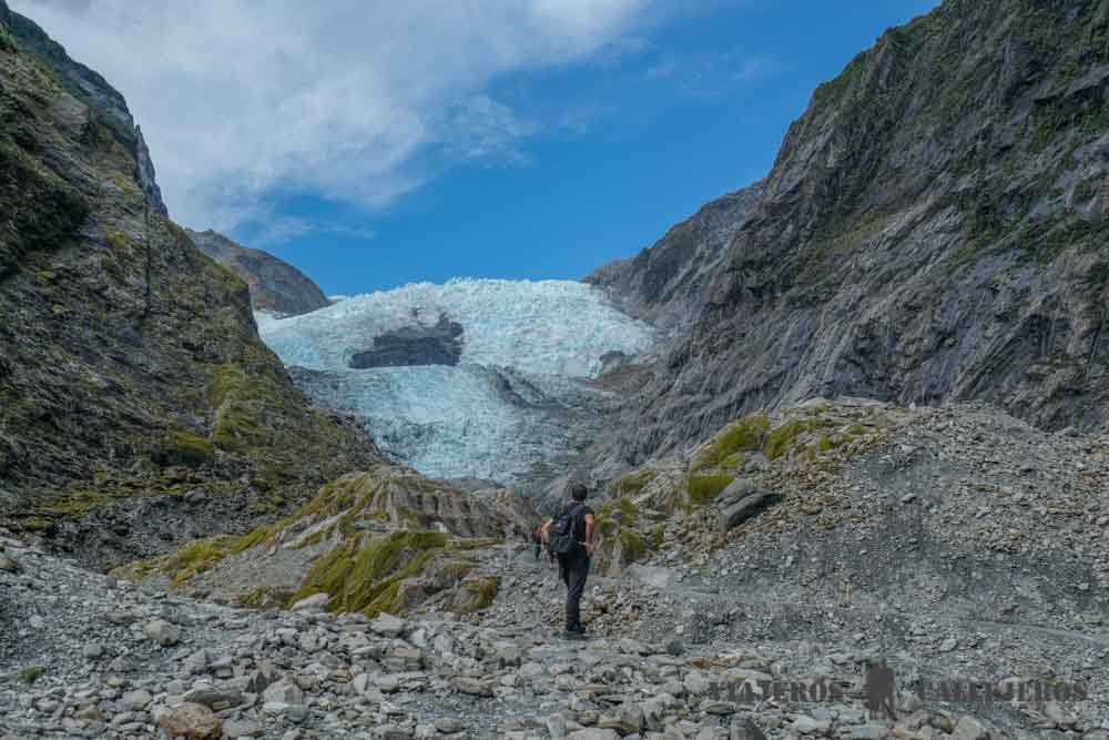Mirador final del Glaciar Franz Josef
