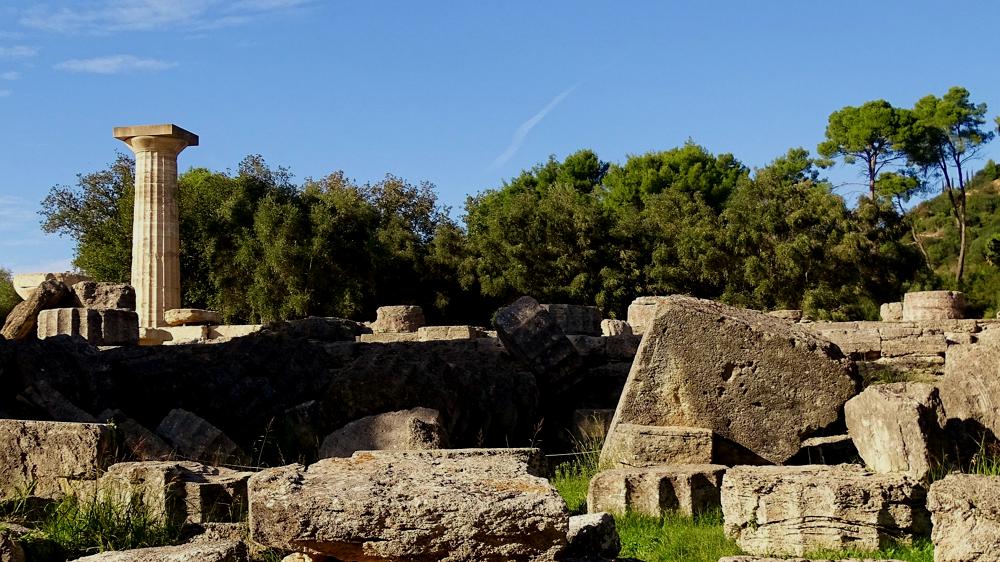 Olimpia en el Grecia por libre