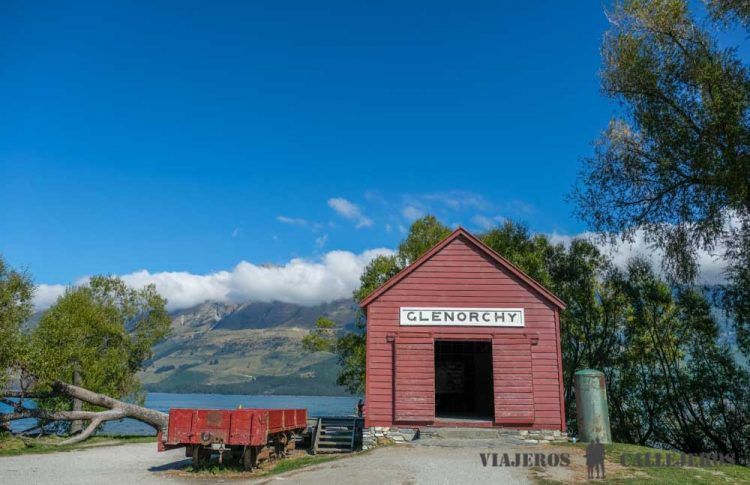 La caseta roja, uno de los lugares que ver en Glenorchy