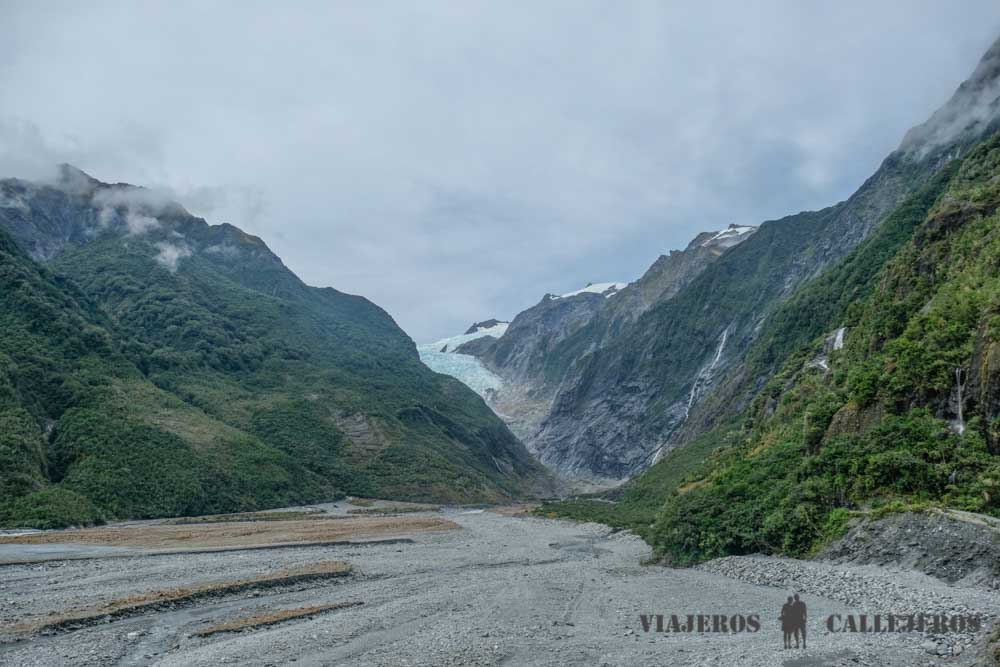 Vistas del Glaciar Franz Josef
