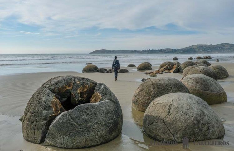 Moeraki en Nueva Zelanda