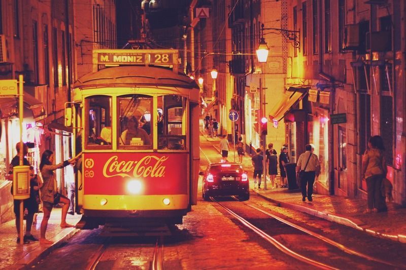 Vigilar en los tranvías al viajar a Portugal