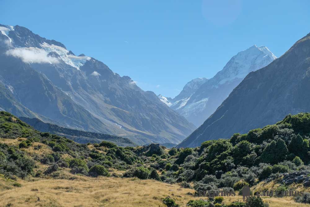 Trekking y senderismo en el Aoraki