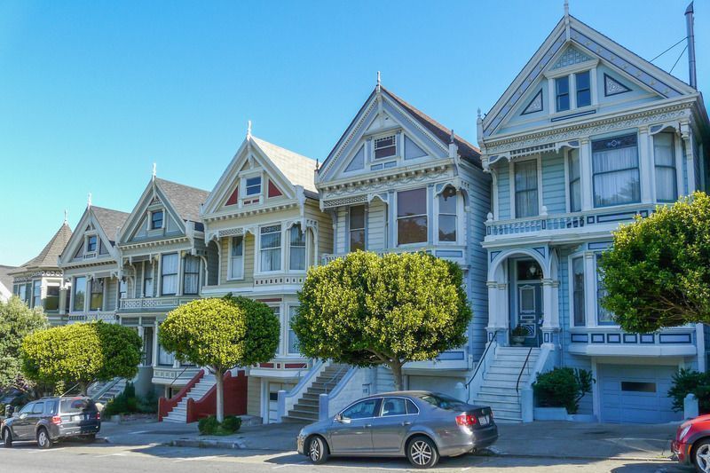 Ver las Painted Ladies en el San Francisco en dos días