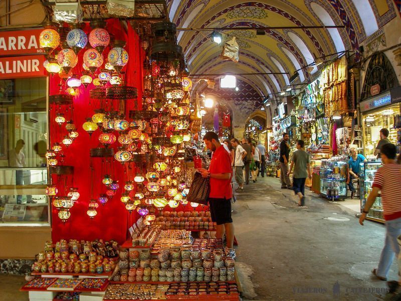 Gran Bazar, uno de los sitios que ver en Estambul