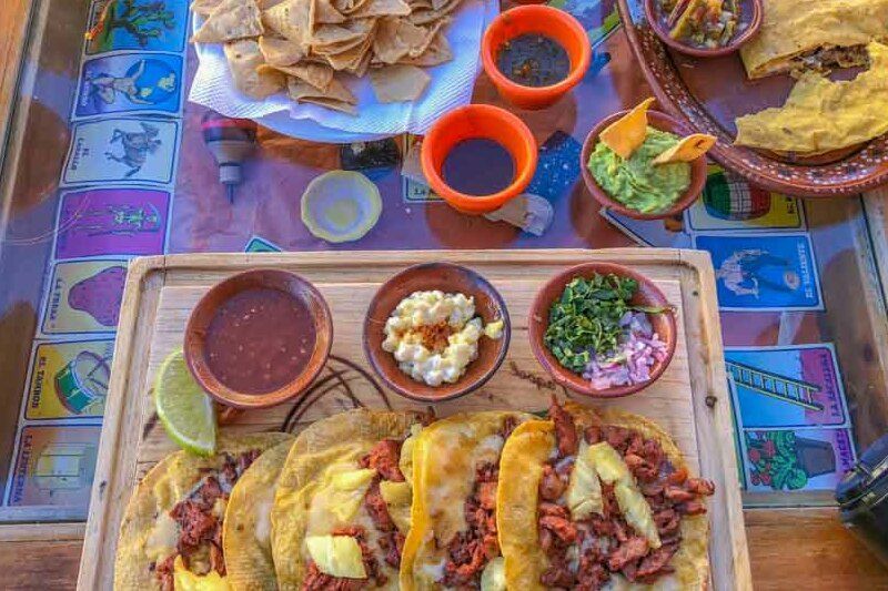 Comiendo en La Lupe. San Cristóbal de las Casas