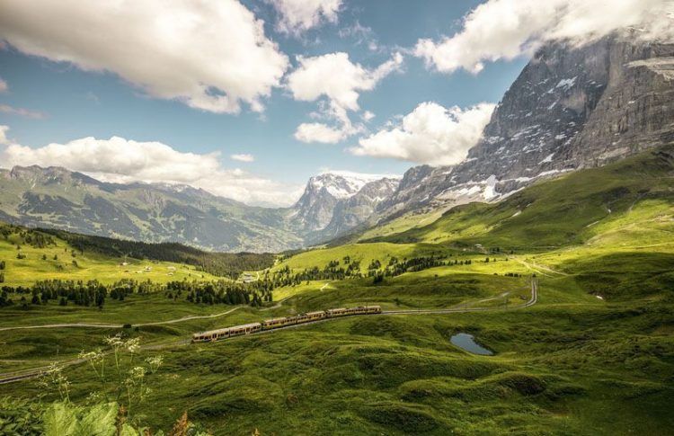 Ruta por Suiza en tren