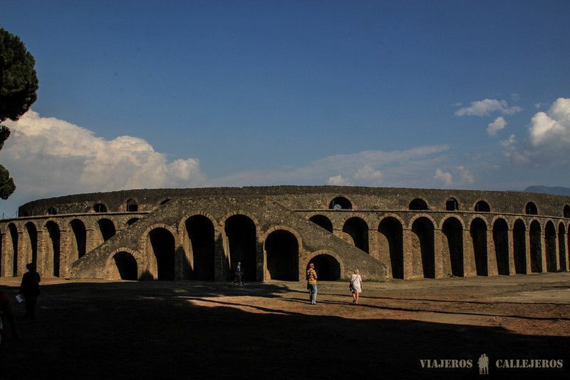 Anfiteatro, uno de los lugares que visitar en Pompeya