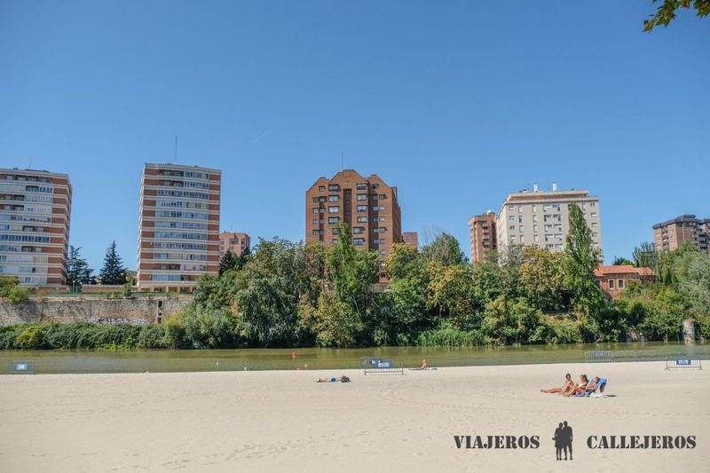 Playa de las Moreras, uno de los lugares que visitar en Valladolid
