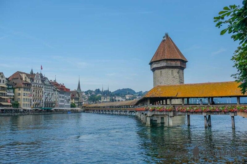 Puente de la Capilla, uno de los lugares que ver en Lucerna