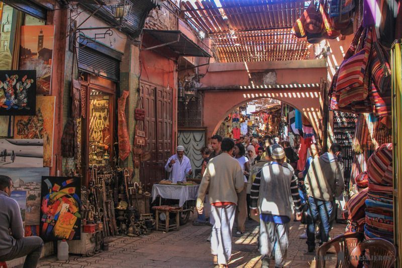 Recorrer el Zoco en el Marrakech en 2 días