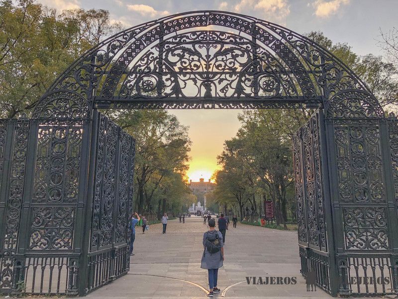 Entrada a Chapultepec