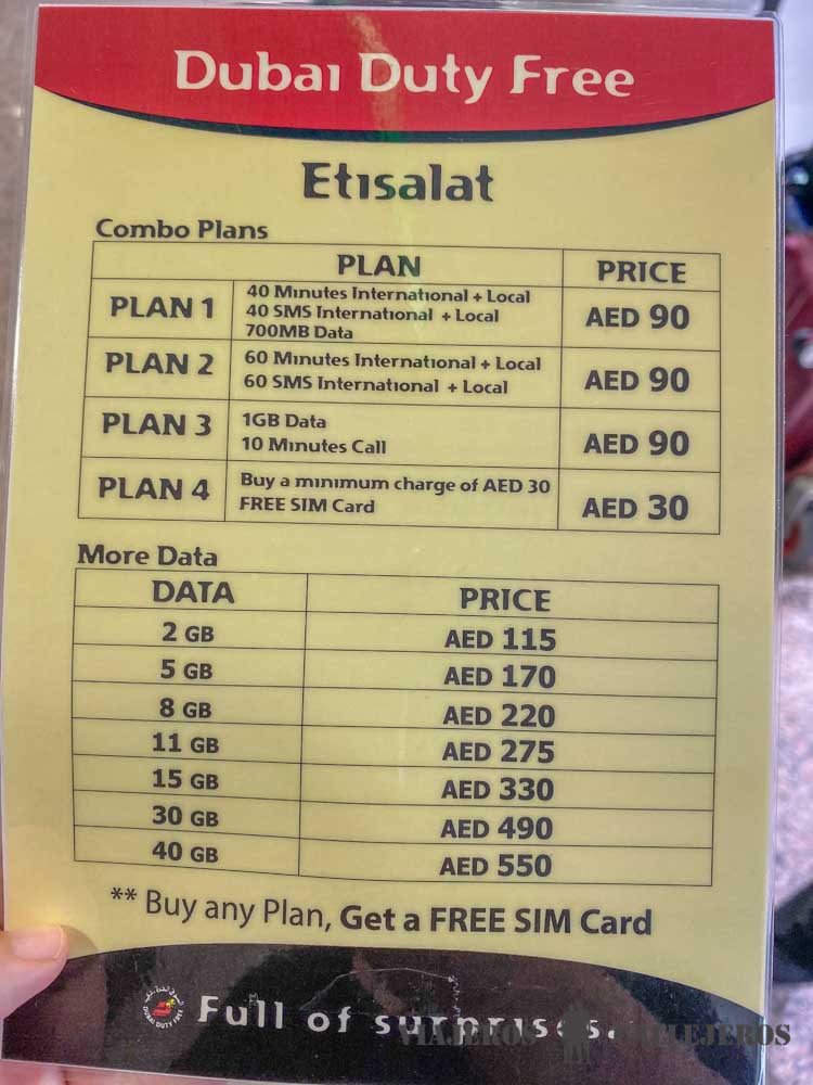 Planes de Etisalat