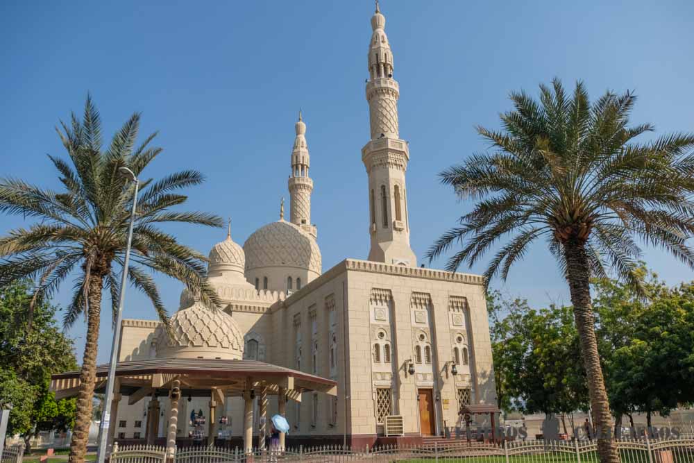 Mezquita Jumeirah, uno de los lugares que ver en Dubái en tres días