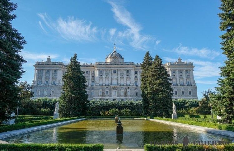 Palacio Real desde los Jardines Sabatini