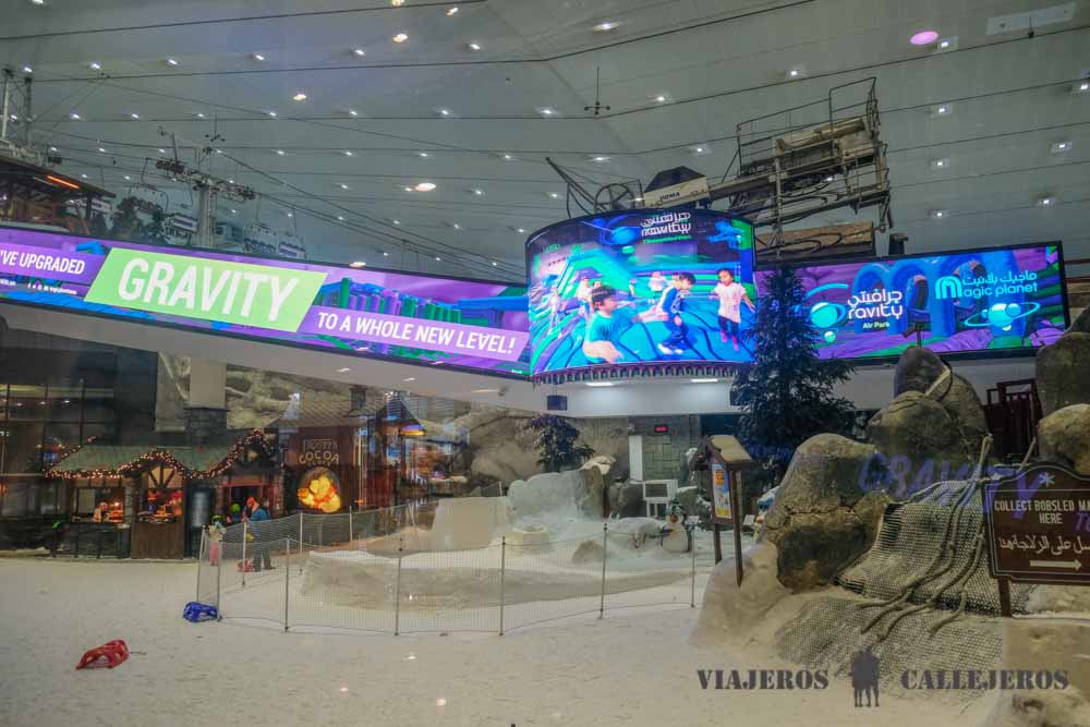Ski Dubai en Mall of the Emirates