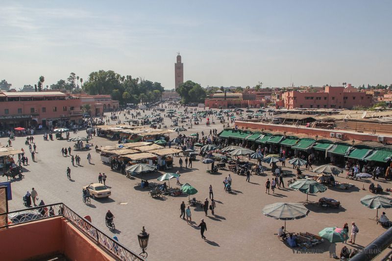 Plaza de Jamma el Fna de día