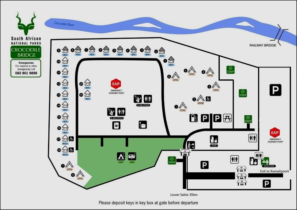 Crocodile Bridge Camp