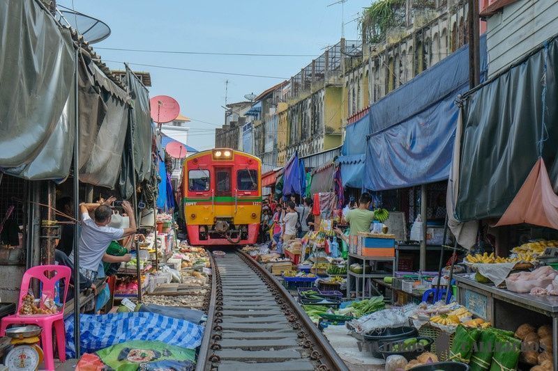 Mercado Mae Klong