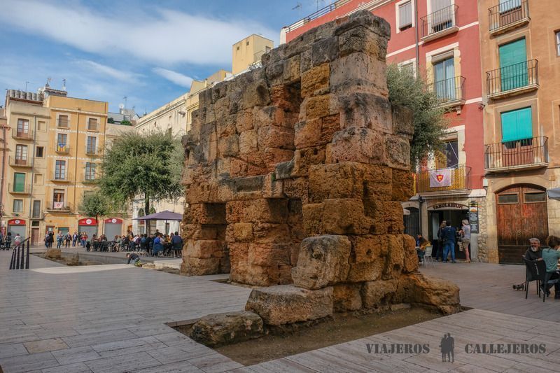 Plaza del Fòrum, uno de los lugares que ver en Tarragona