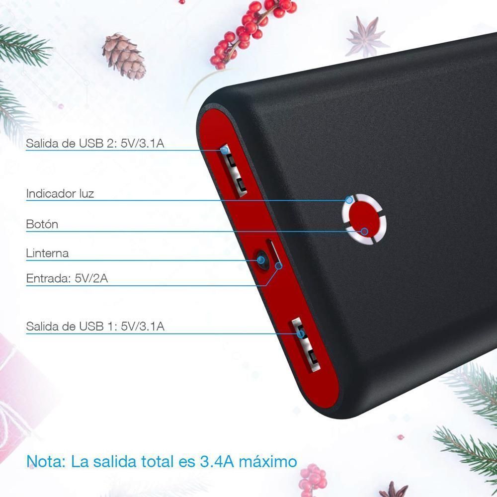 Batería móvil, otro de los mejores regalos viajeros
