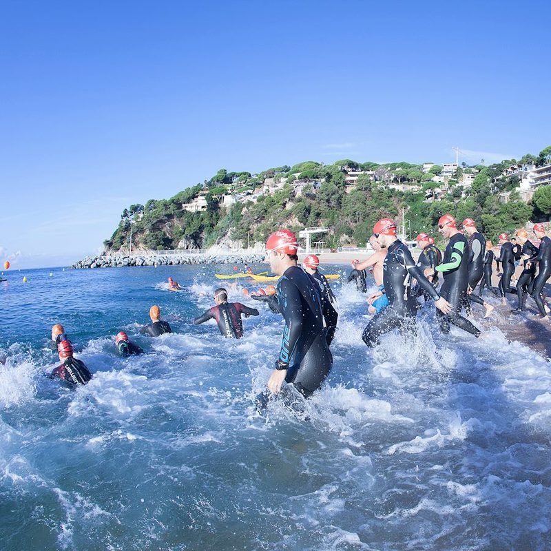 Natación en el mar