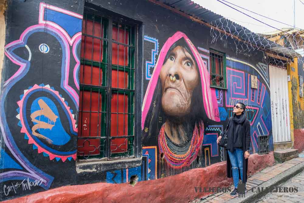 Grafiti en la Candelaria, una de las mejores fotos de Colombia