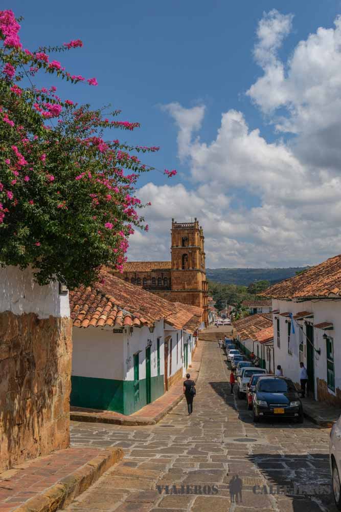 Unión de la Calle 5 con la Carrera 10, las famosas vistas de Barichara en Instagram