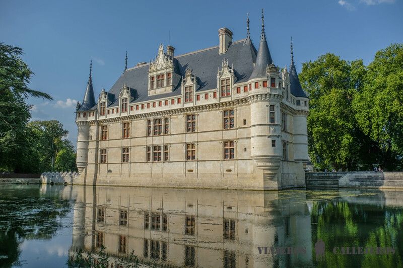 Castillo de Azay-le-Rideau, uno de los Castillos del Loira imprescindibles